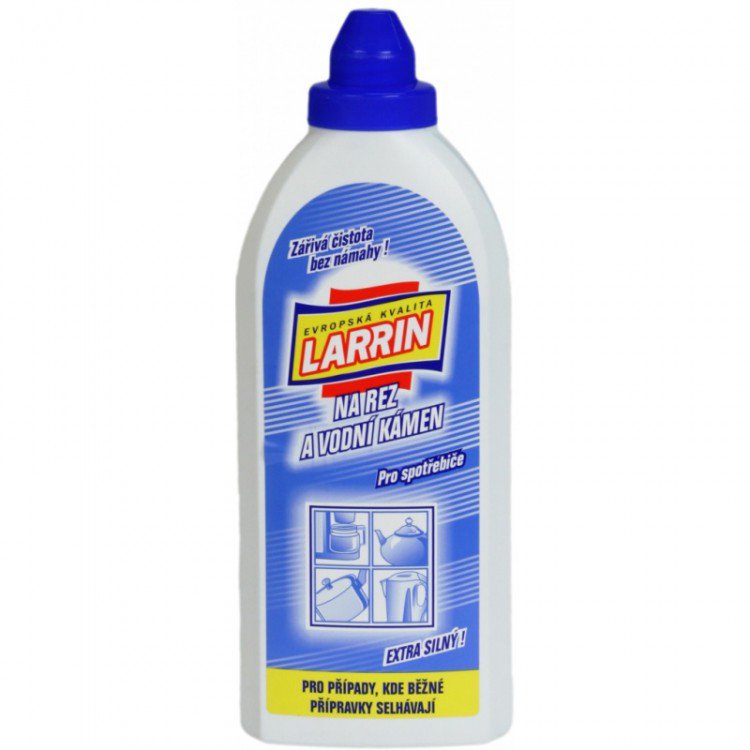 Larrin na rez a v.kámen spotřebiče 500ml | Čistící a mycí prostředky - Speciální čističe - Univerzální Larrin na rez a v.kámen spotřebiče 500ml | Čistící a mycí prostředky - Speciální čističe - Univerzální
